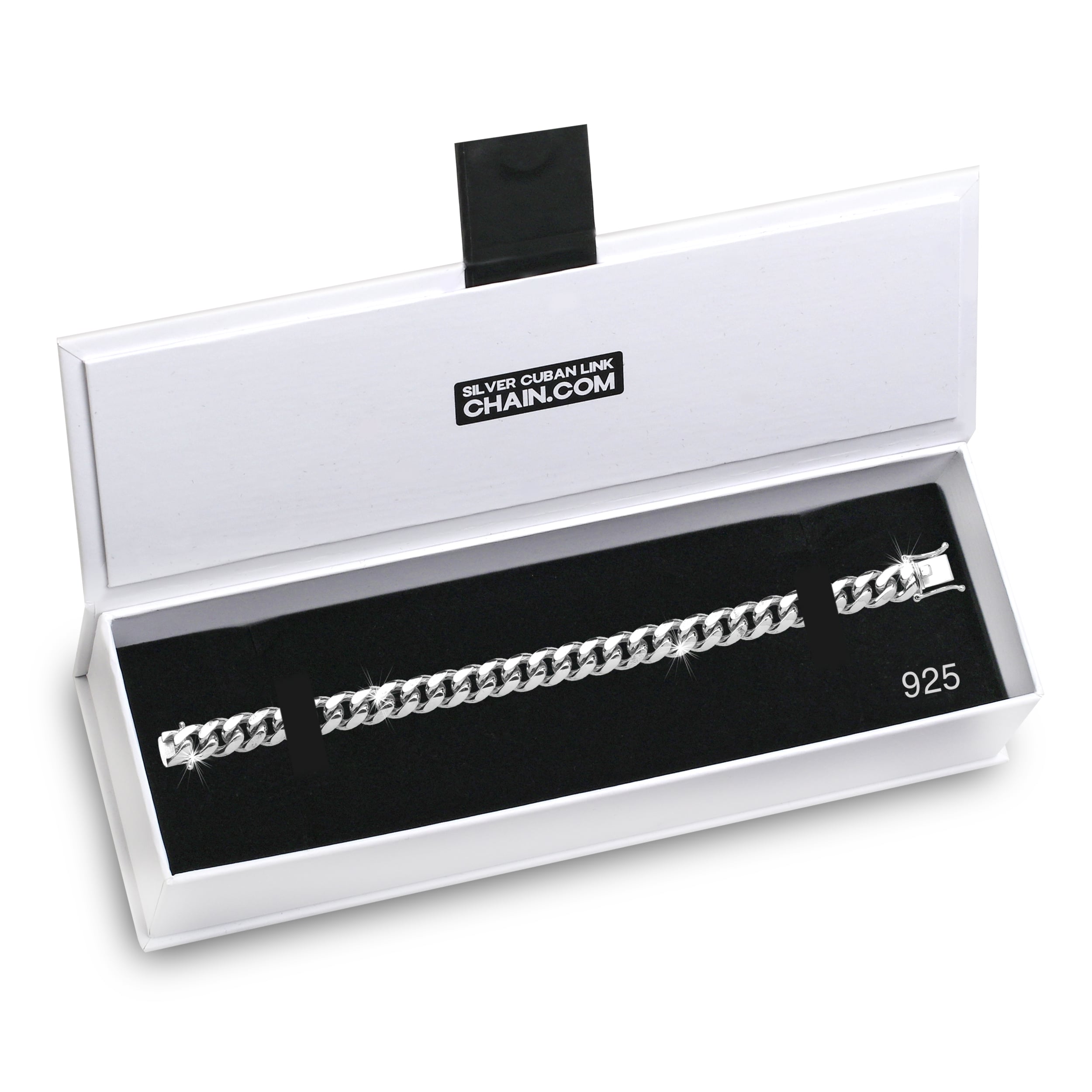 10.5mm cuban link bracelet box clasp e