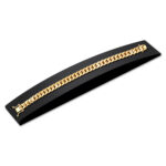 10.5mm cuban link bracelet box clasp yellow gold d