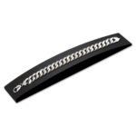 10mm Flat Cuban Link Bracelet Rhodium e