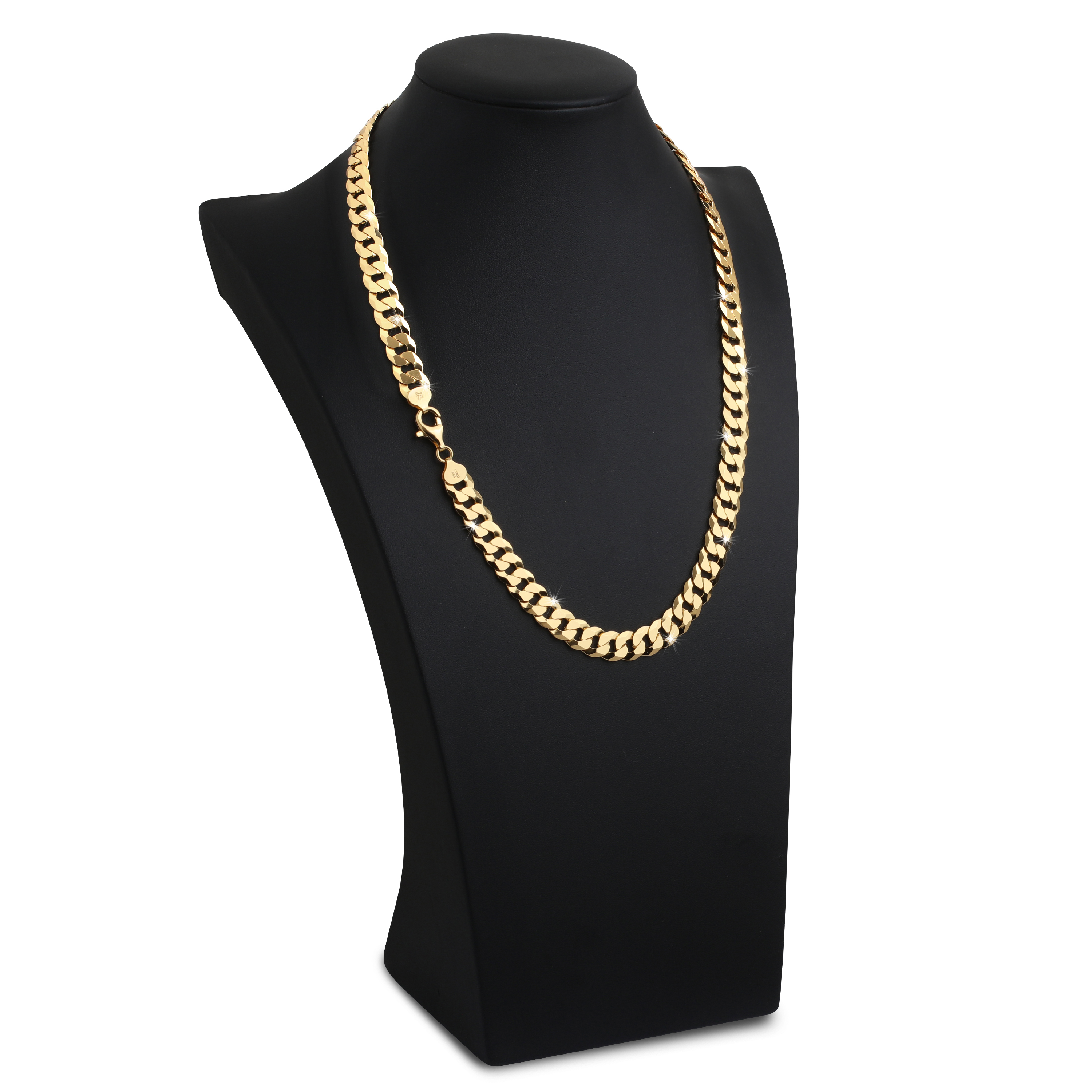 10mm-Flat-Cuban-Link-Chain-Yellow-Gold-d 10mm Flat Cuban Link Chain Yellow Gold d