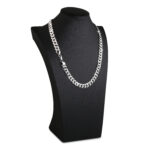 10mm Flat Cuban Link Diamond Cut Chain b