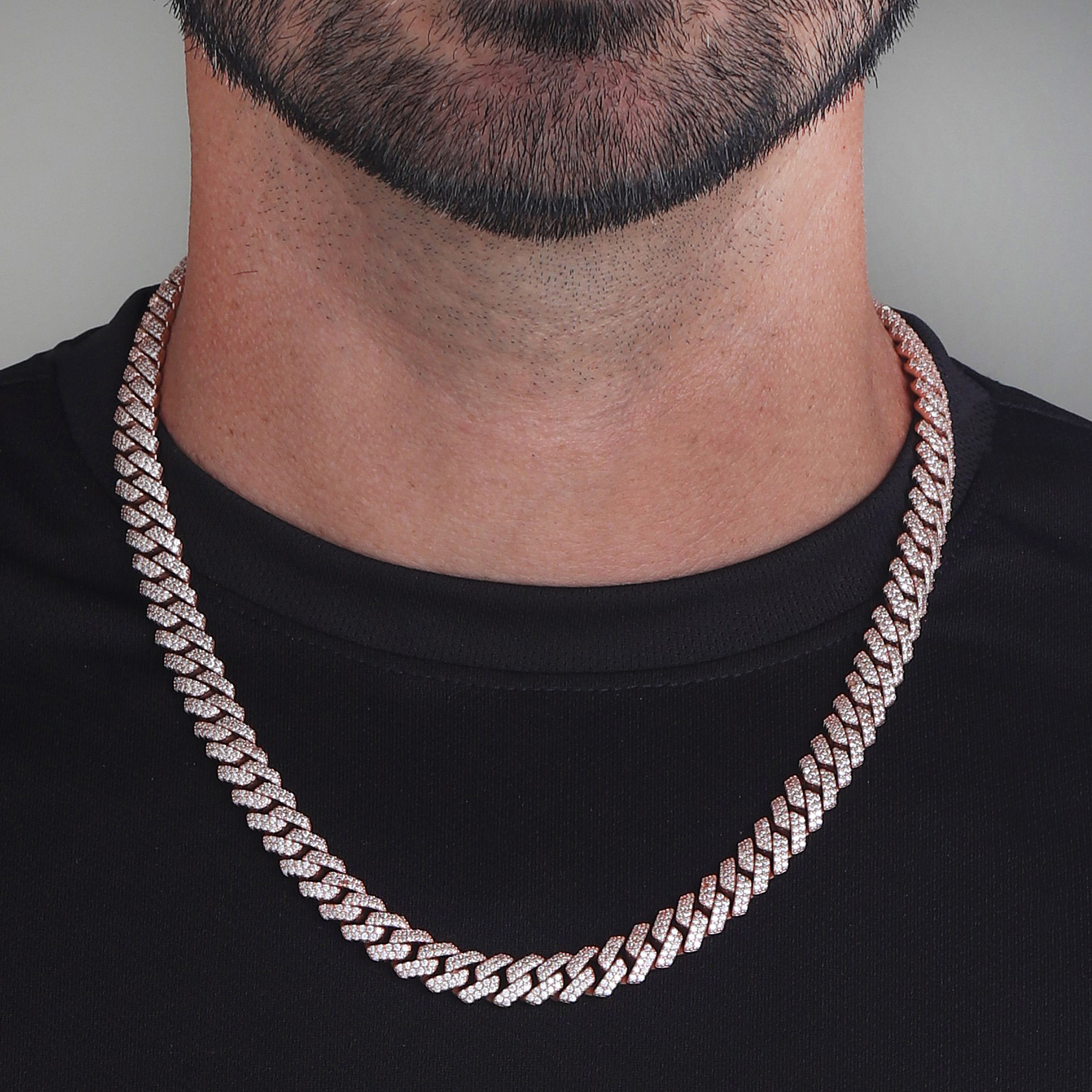 10mm-Iced-Out-Cuban-Link-Chain-Rose-Gold-b 10mm Iced Out Cuban Link Chain Rose Gold b