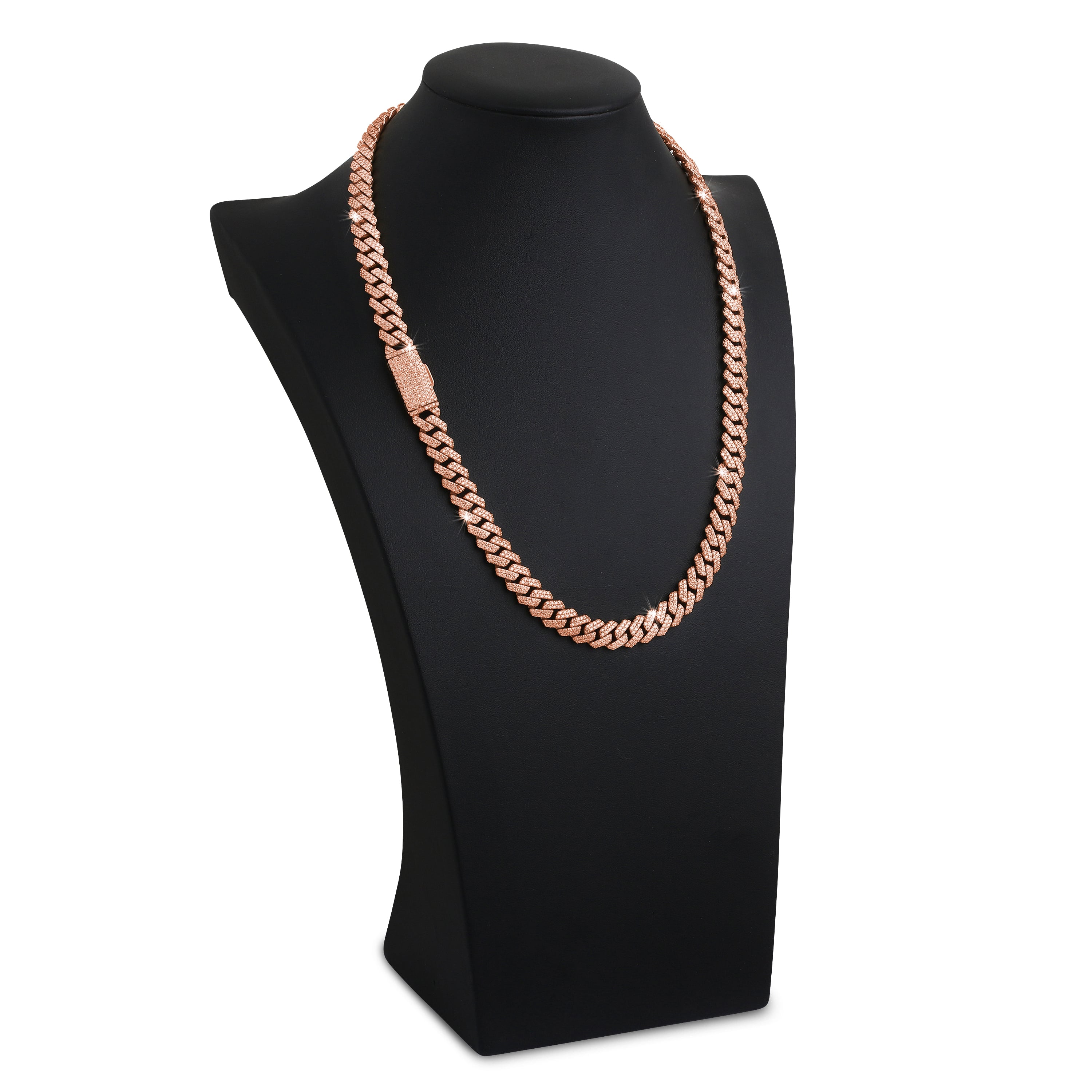 10mm-Iced-Out-Cuban-Link-Chain-Rose-Gold-d 10mm Iced Out Cuban Link Chain Rose Gold d