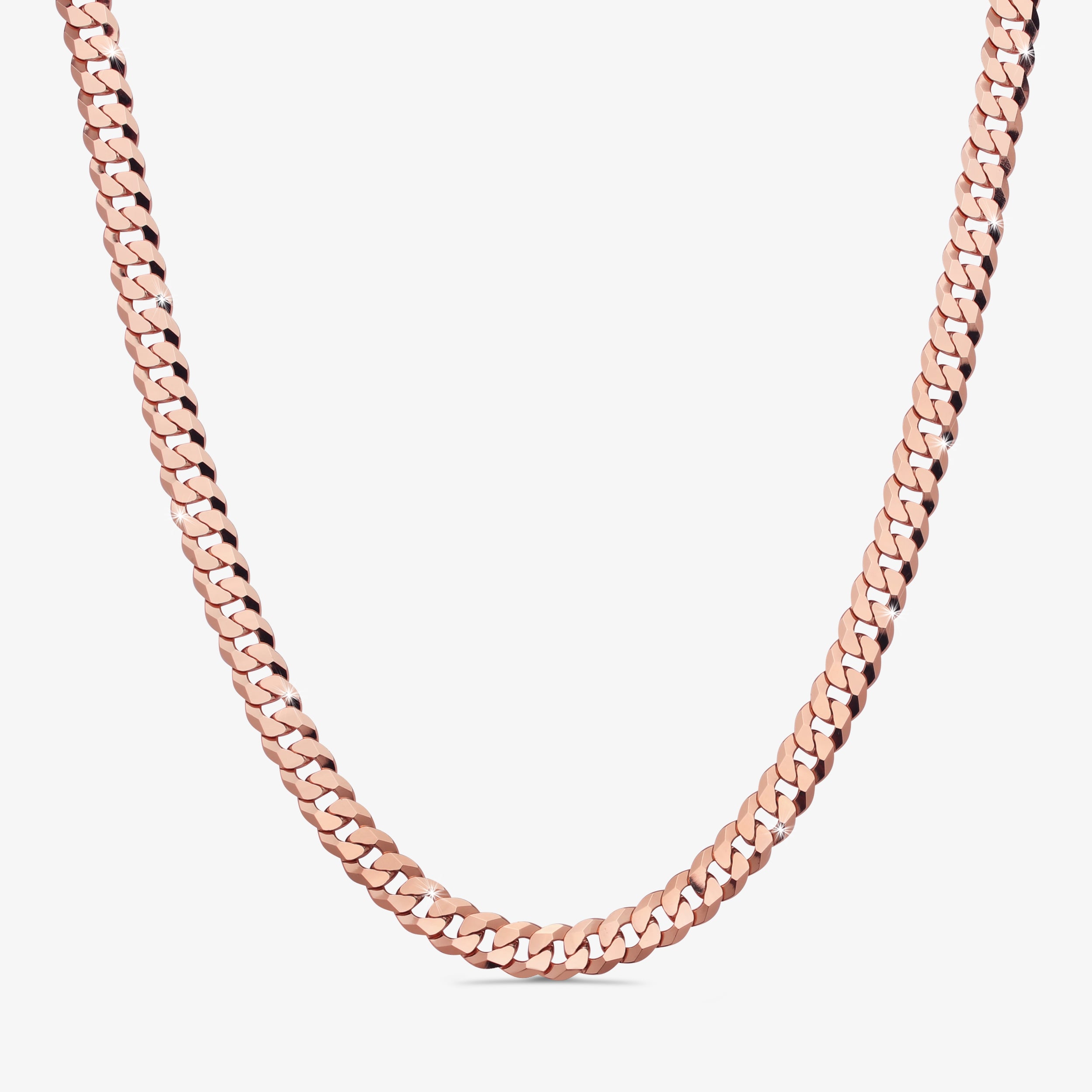 10mm-Italian-Sterling-Silver-Flat-Cuban-Chain-18kt-rose-gold-a 10mm Italian Sterling Silver Flat Miami Cuban Chain 18kt rose gold - a