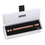 10mm Miami Cuban Lobster Clasp Bracelet Rose Gold f