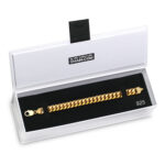 10mm Miami Cuban Lobster Clasp Bracelet Yellow Gold f