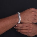 12mm Miami Cuban Link Lobster Clasp Bracelet b