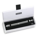 12mm Miami Cuban Link Lobster Clasp Bracelet e