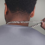 13mm Flat Cuban Link Diamond Cut Chain c