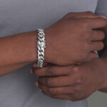 14.5mm cuban link bracelet box clasp c