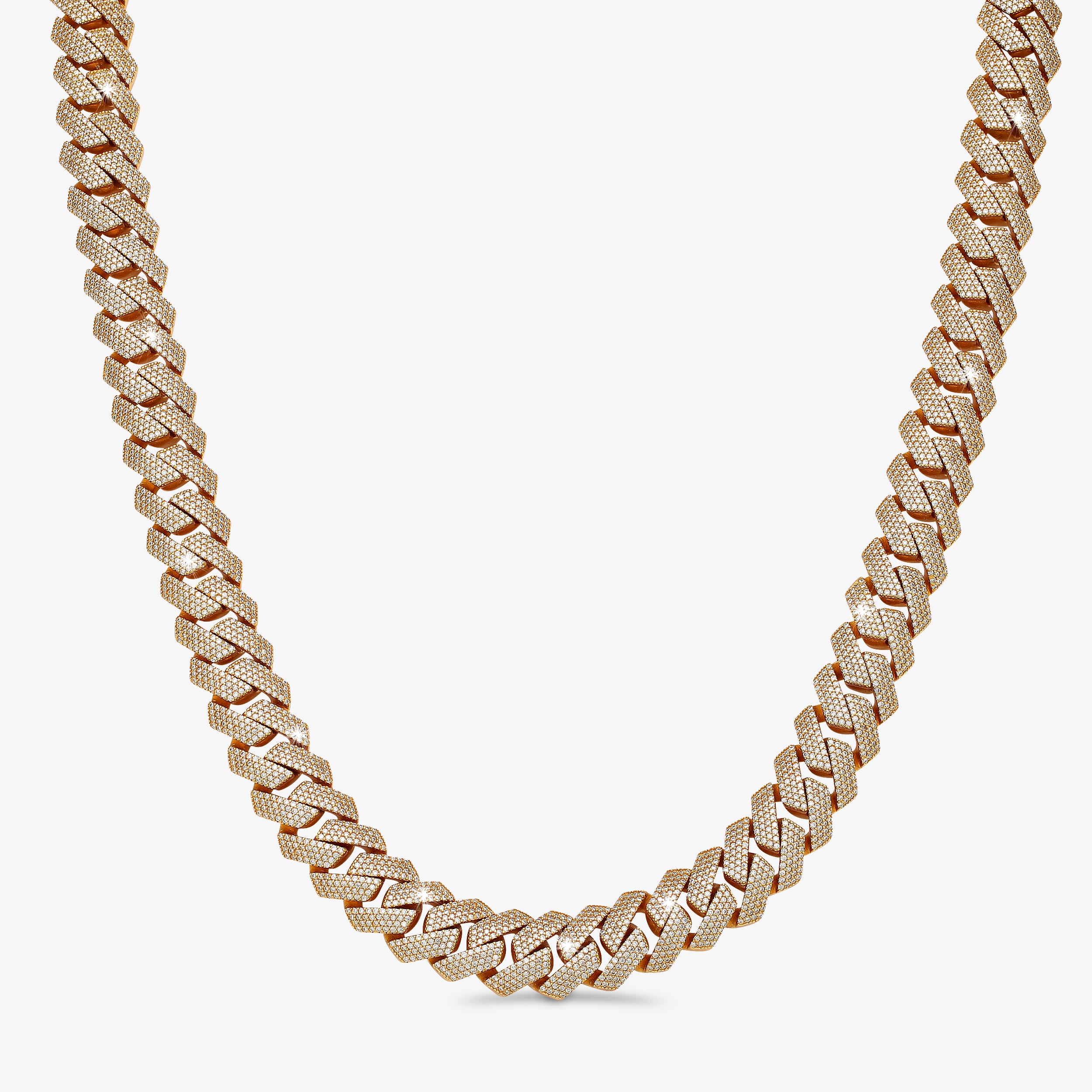 15mm-Iced-Out-Cuban-Link-Chain-Yellow-Gold-a 15mm Iced-Out Cuban Link Chain Yellow Gold - a