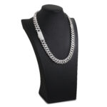 15mm Iced Out Cuban Link Chain d