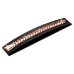15mm Premium Cuban Link Snap Clasp Bracelet Rose Gold c