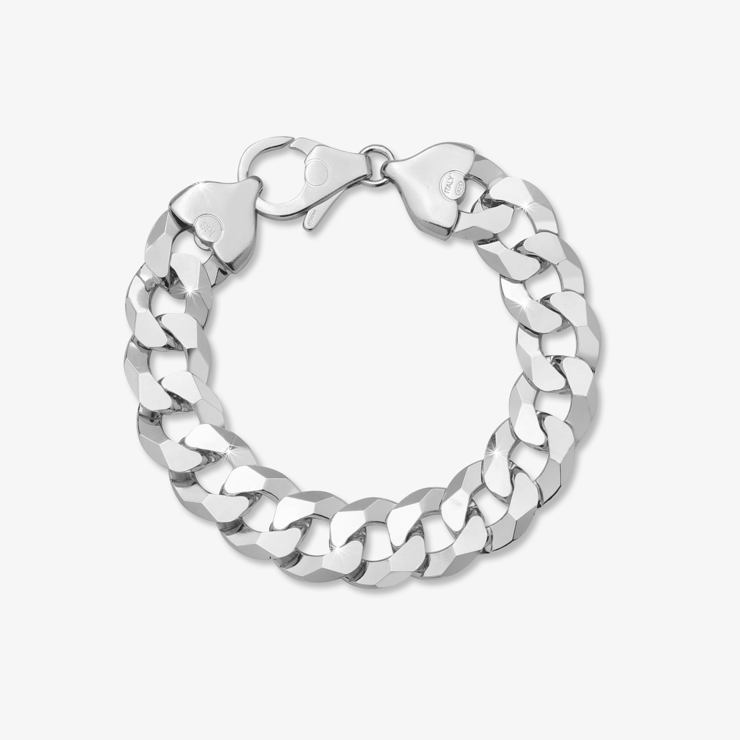 16mm-flat-cuban-link-bracelet-a 16mm flat cuban link bracelet - a