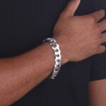 16mm flat cuban link bracelet b