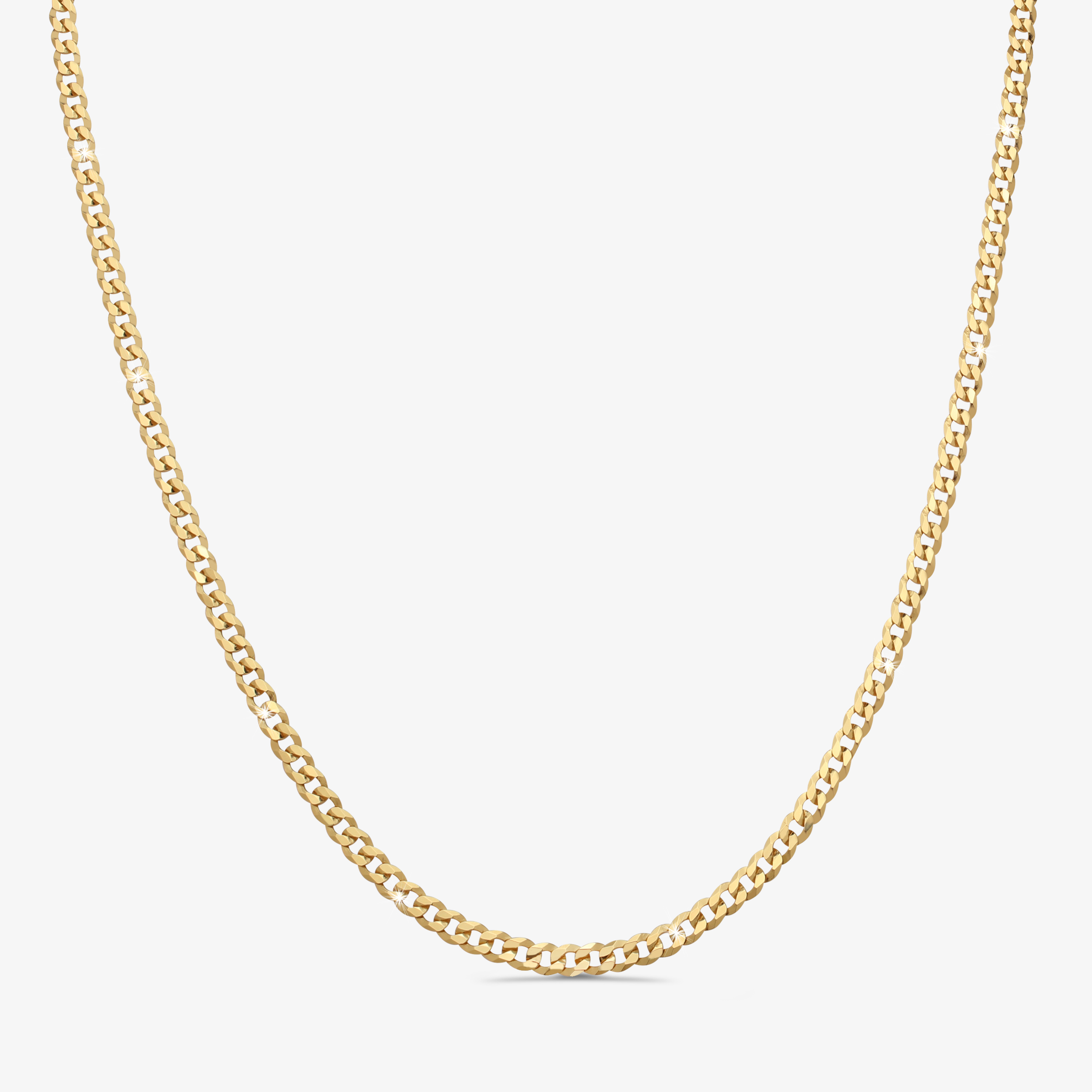 5mm-Flat-Cuban-Link-Chain-Yellow-Gold-a 5mm Flat Cuban Link Chain Yellow Gold - a