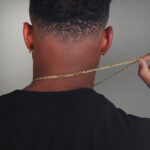 5mm Flat Cuban Link Chain Yellow Gold c