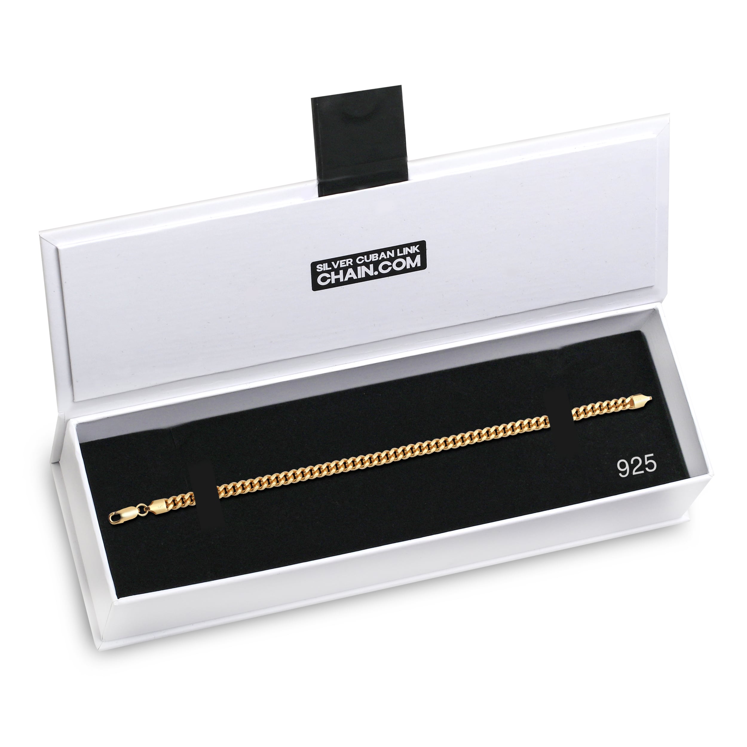 5mm-Miami-Cuban-Lobster-Clasp-Bracelet-Yellow-Gold-d 5mm Miami Cuban Lobster Clasp Bracelet Yellow Gold d