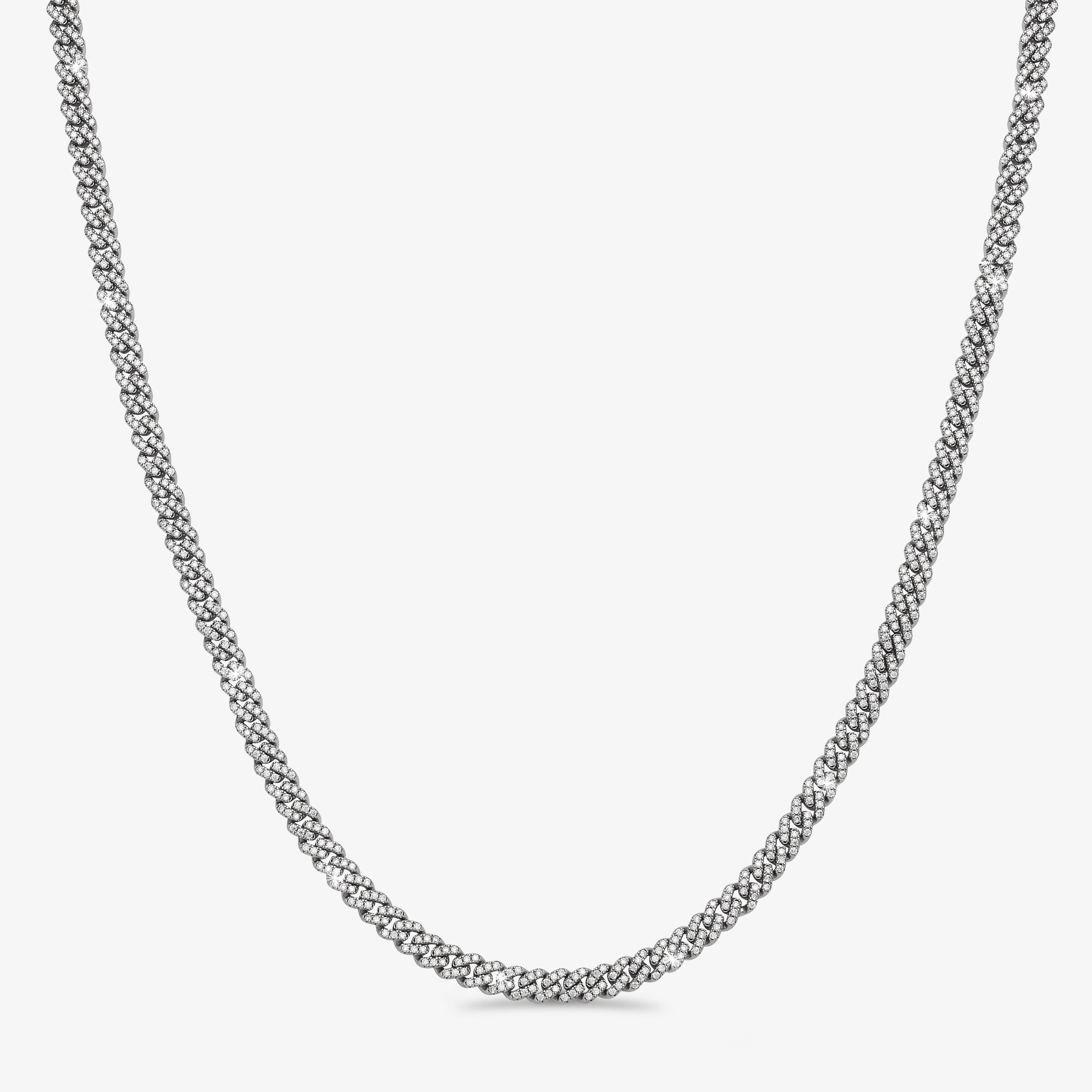 6mm-Iced-Out-Cuban-Link-Chain-a 6mm Iced Out Cuban Link Chain - a
