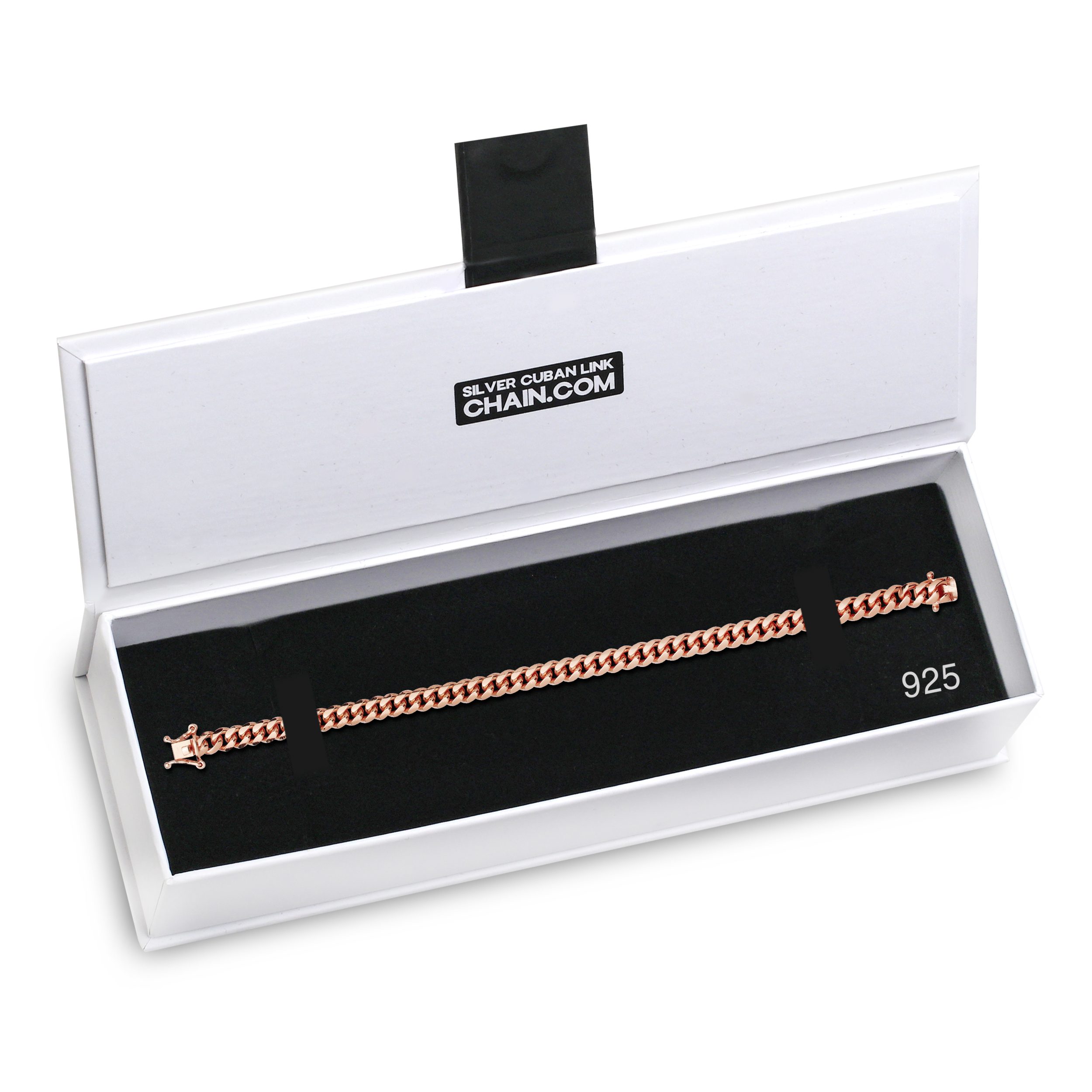 6mm-cuban-link-box-clasp-bracelet-rose-gold-e 6mm cuban link box clasp bracelet rose gold e