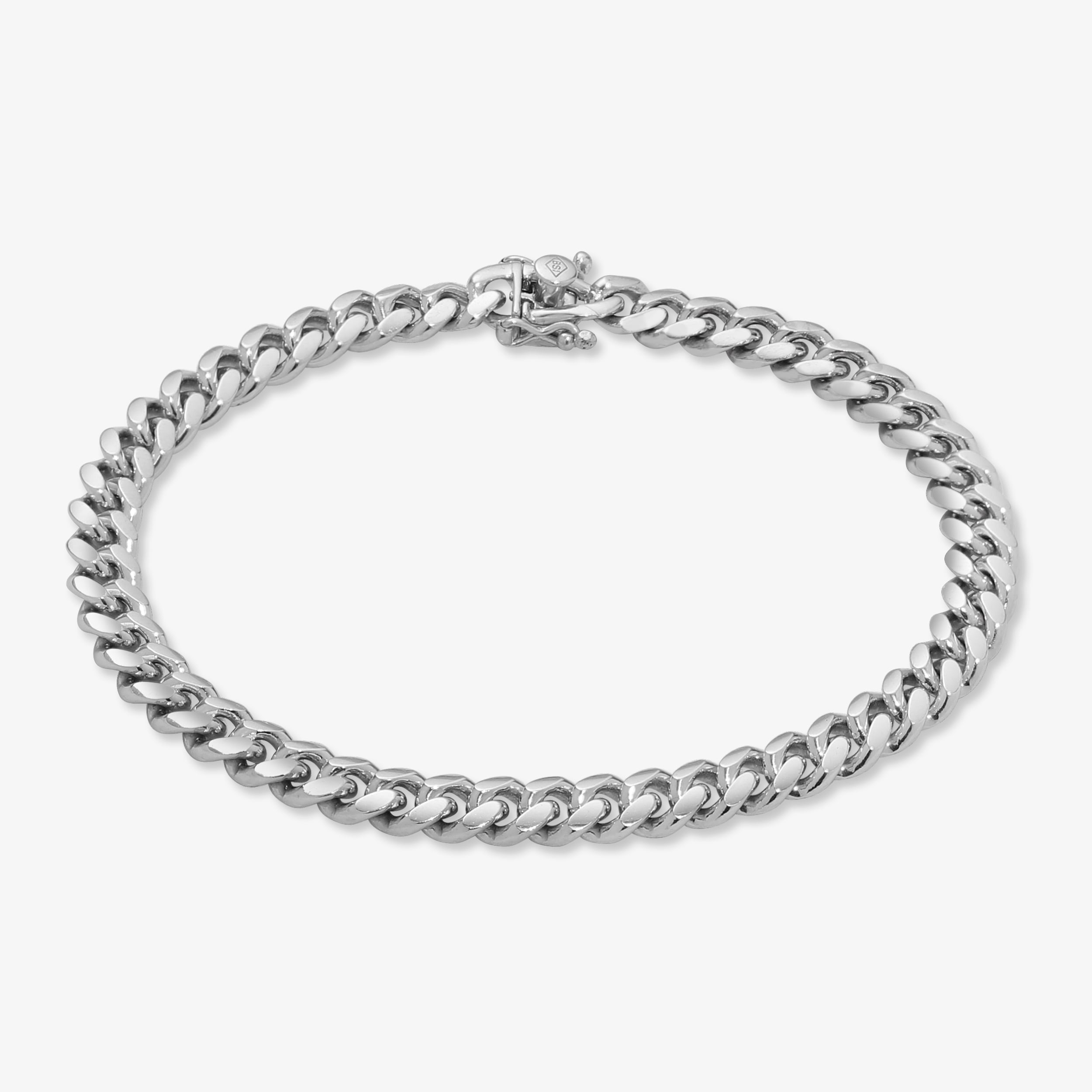 6mm-cuban-link-bracelet-box-clasp-a 6mm cuban link bracelet box clasp - a