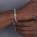 6mm cuban link bracelet box clasp c
