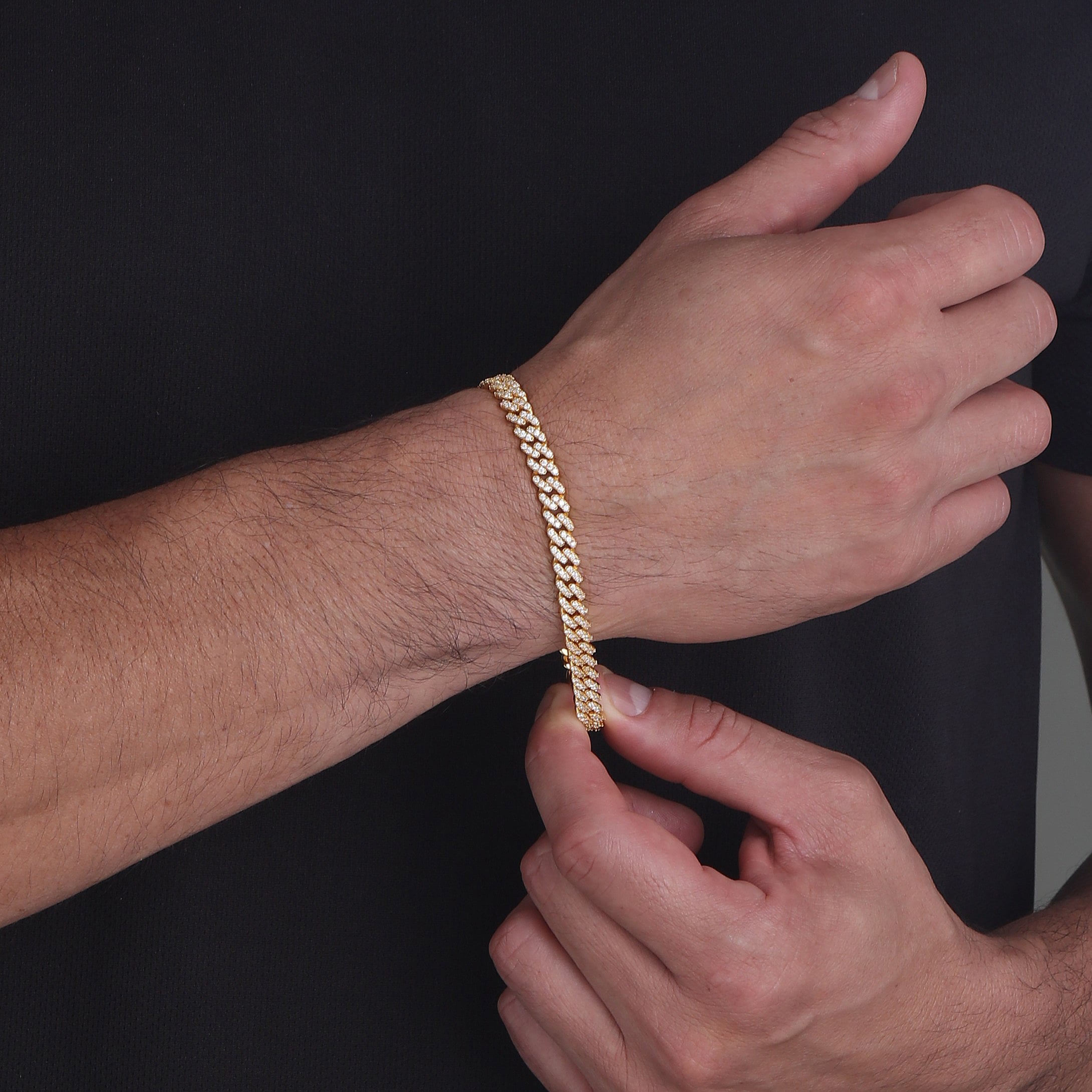 6mm-iced-out-cuban-link-bracelet-yellow-gold-b 6mm iced out cuban link bracelet yellow gold b