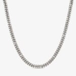 7mm Cuban Link Lobster Clasp Chain - a