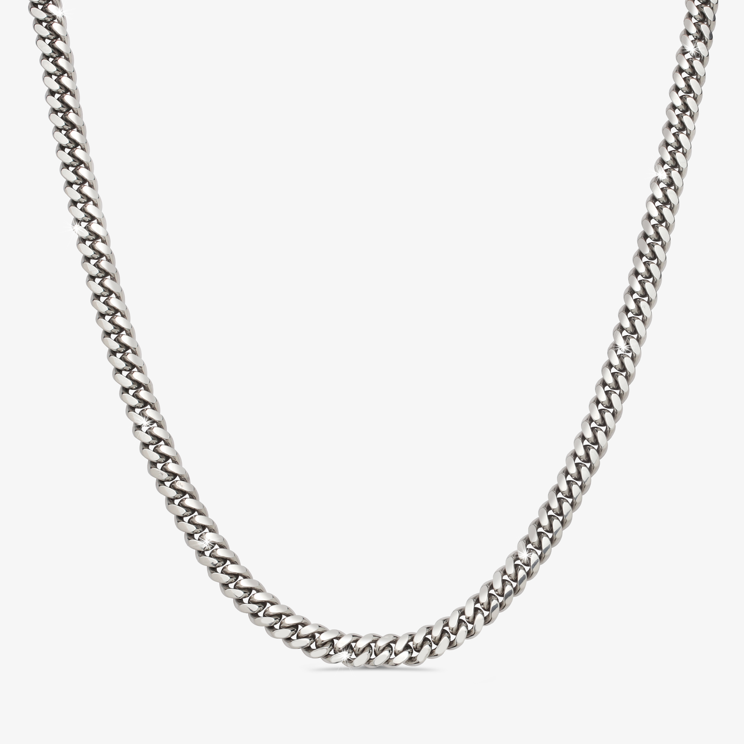 7mm-Cuban-Link-Lobster-Clasp-Chain-a 7mm Cuban Link Lobster Clasp Chain - a