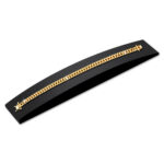 9mm cuban link box clasp bracelet yellow gold e