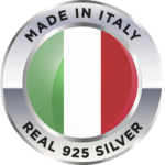 Banner 2 made in italy 925 silver