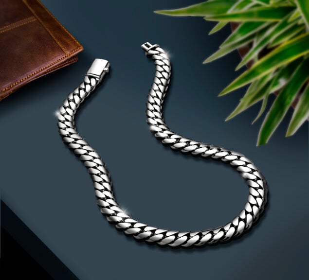Discount Silver Cuban Link Chain 1