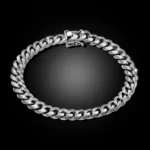 Italian Miami Cuban Link Box Clasp Bracelet