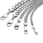 Italian Silver Miami Cuban Link Chain