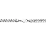 Lobster Clasp and Rhodium Finish