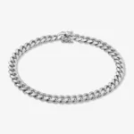 Miami Cuban Link Bracelet with Box Clasp 6mm