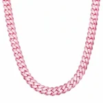Premium Handmade In Miami Cuban Link Chain Rose Gold Finish 15mm