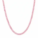 Premium Handmade In Miami Cuban Link Chain Rose Gold Finish 7mm