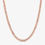 Premium Handmade In Miami Cuban Link Chain With Heavy 18KT Rose Gold Finish 7mm